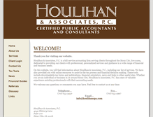 Tablet Screenshot of houlihancpa.com